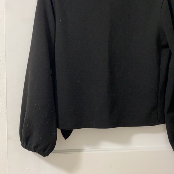 Madewell | Texture & Thread Crepe Wrap Top M - Picture 6 of 6